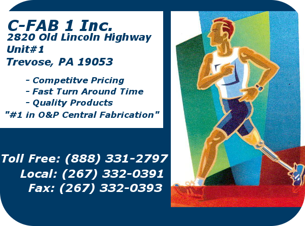 C-FAB-1 INC. '#1 in O&P Central Fabrication'